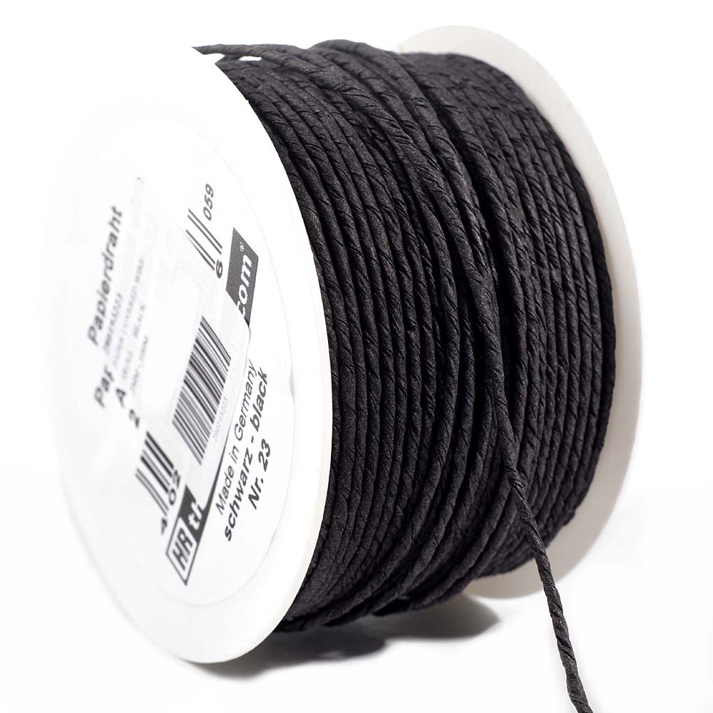Paper covered wire