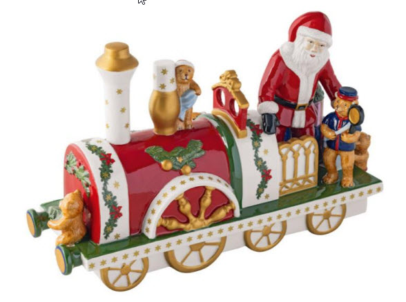 Locomotive w/santa