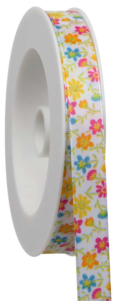 Ribbon flowers