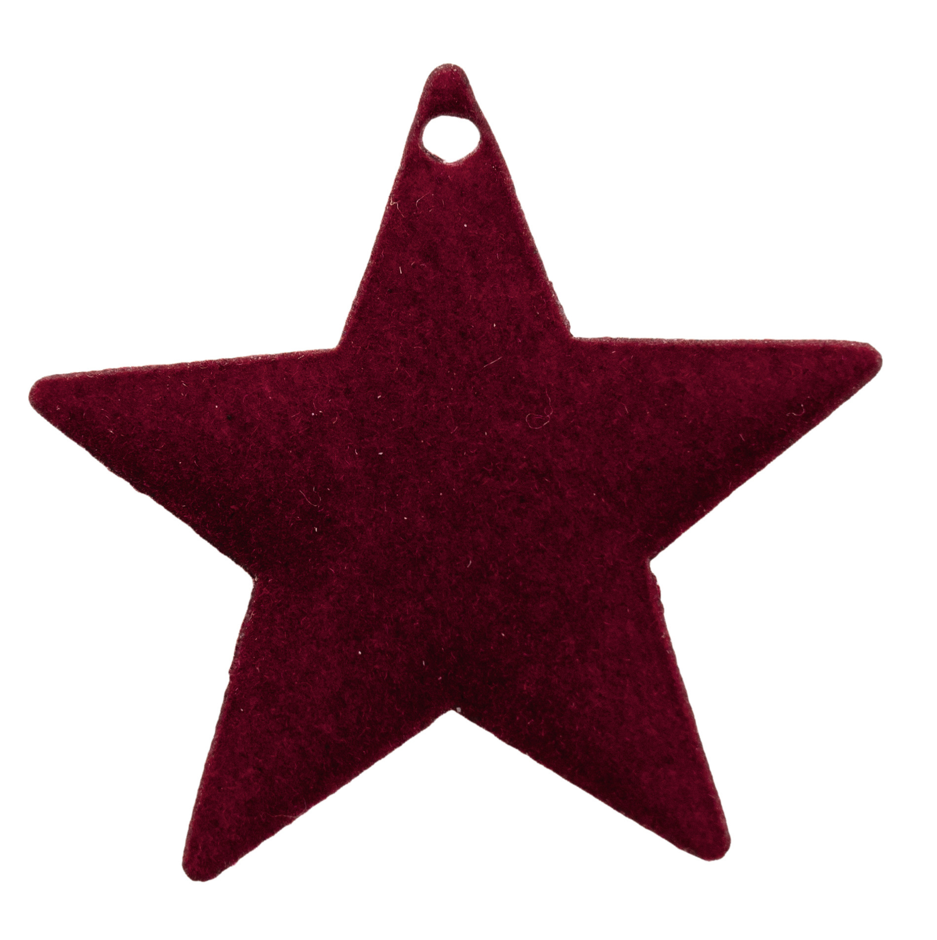 Deco velvet star