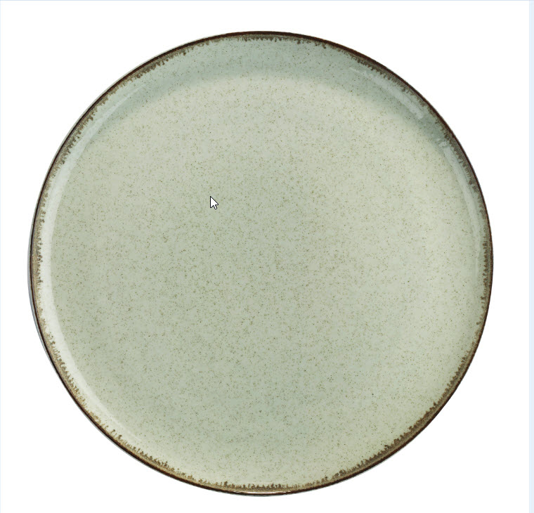 Lunch plate ocean