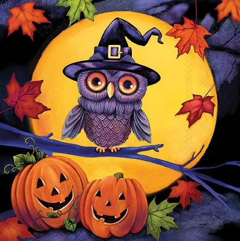 Halloween owl